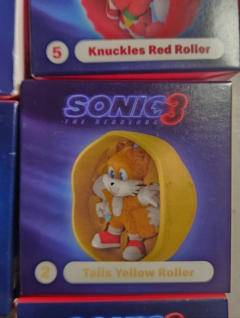 LOT OF 7 NEW SONIC THE HEDGEHOG 3 McDonald’s Happy Meal Toys 2024 SEALED IN BOX